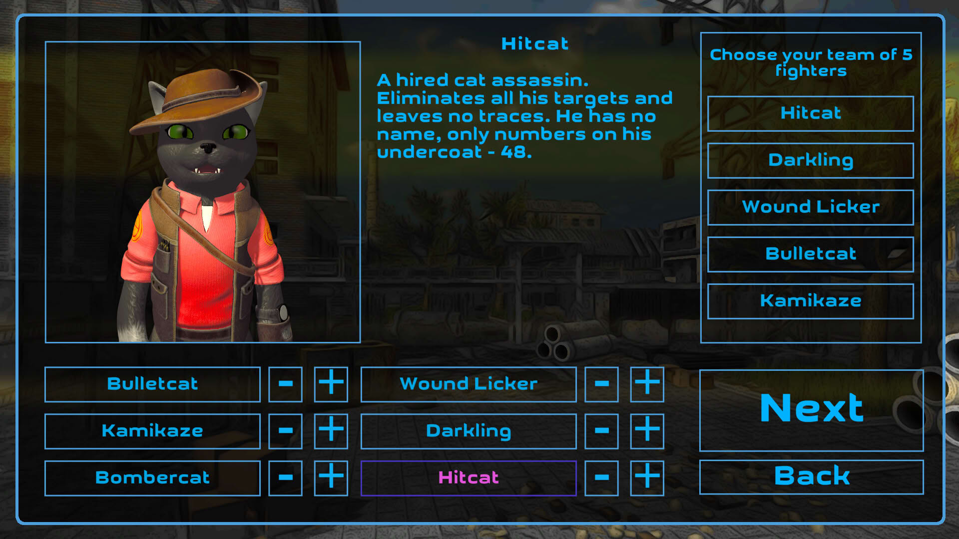 Screenshot for Cat's Wars