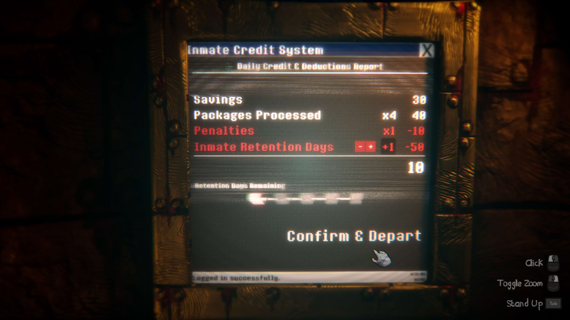 Screenshot for Morbid Mailroom