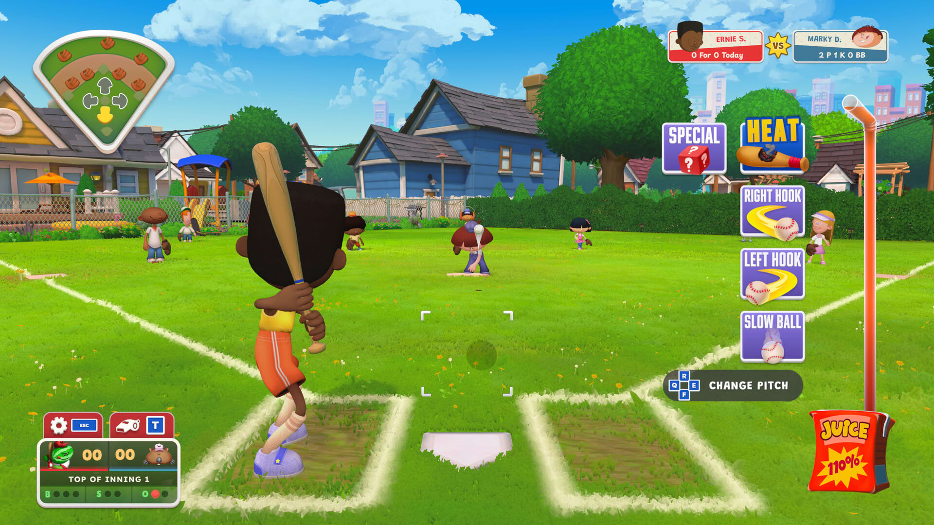 Screenshot for Backyard Baseball