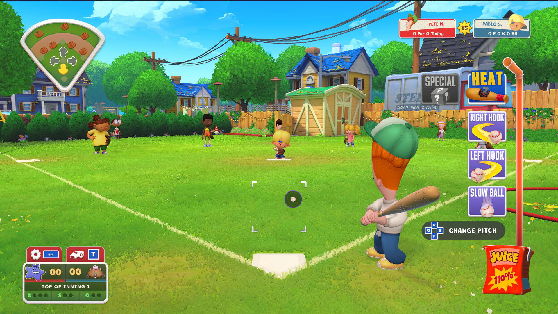 Screenshot for Backyard Baseball