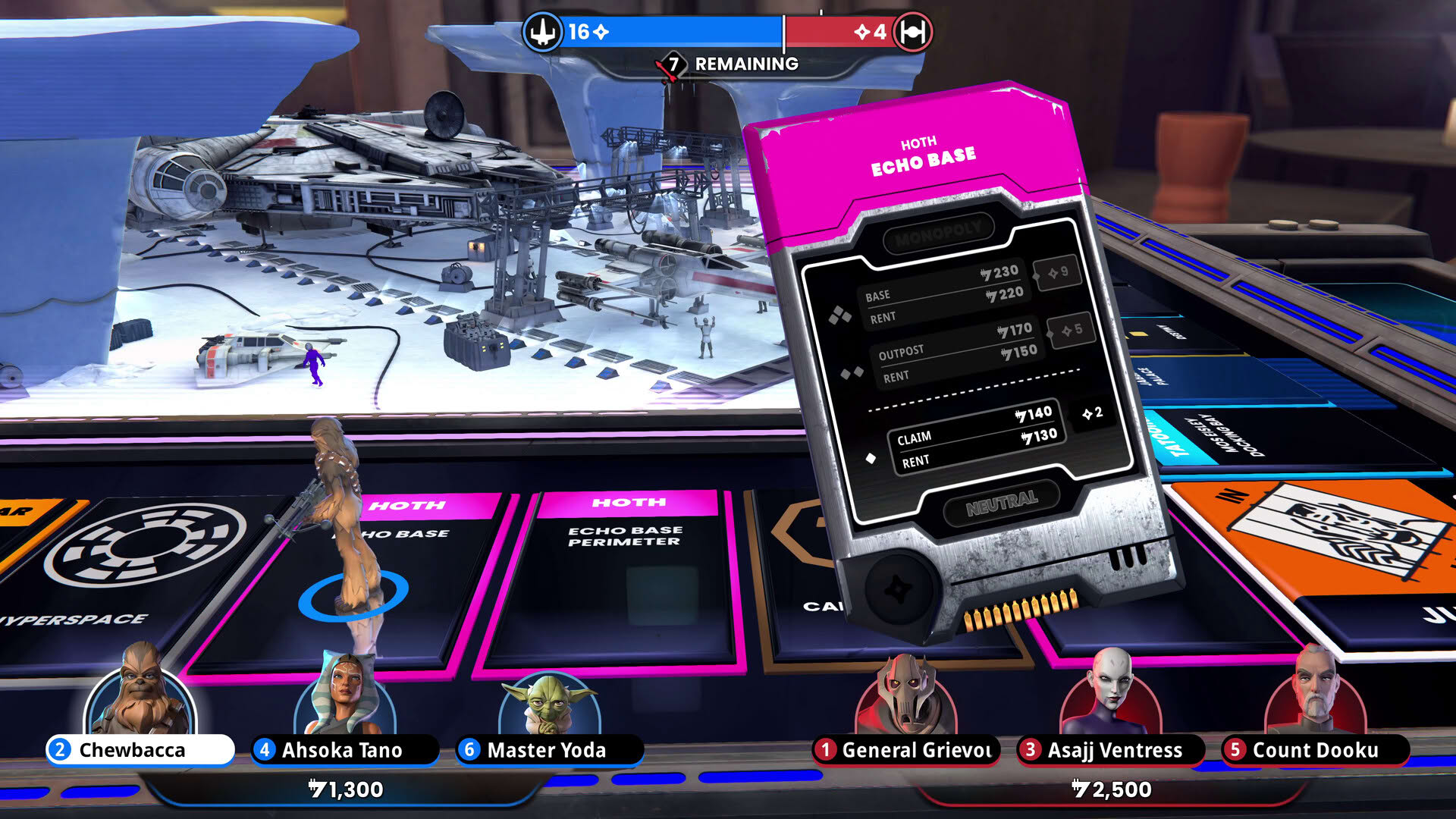 Screenshot for Monopoly: Star Wars Heroes vs. Villains