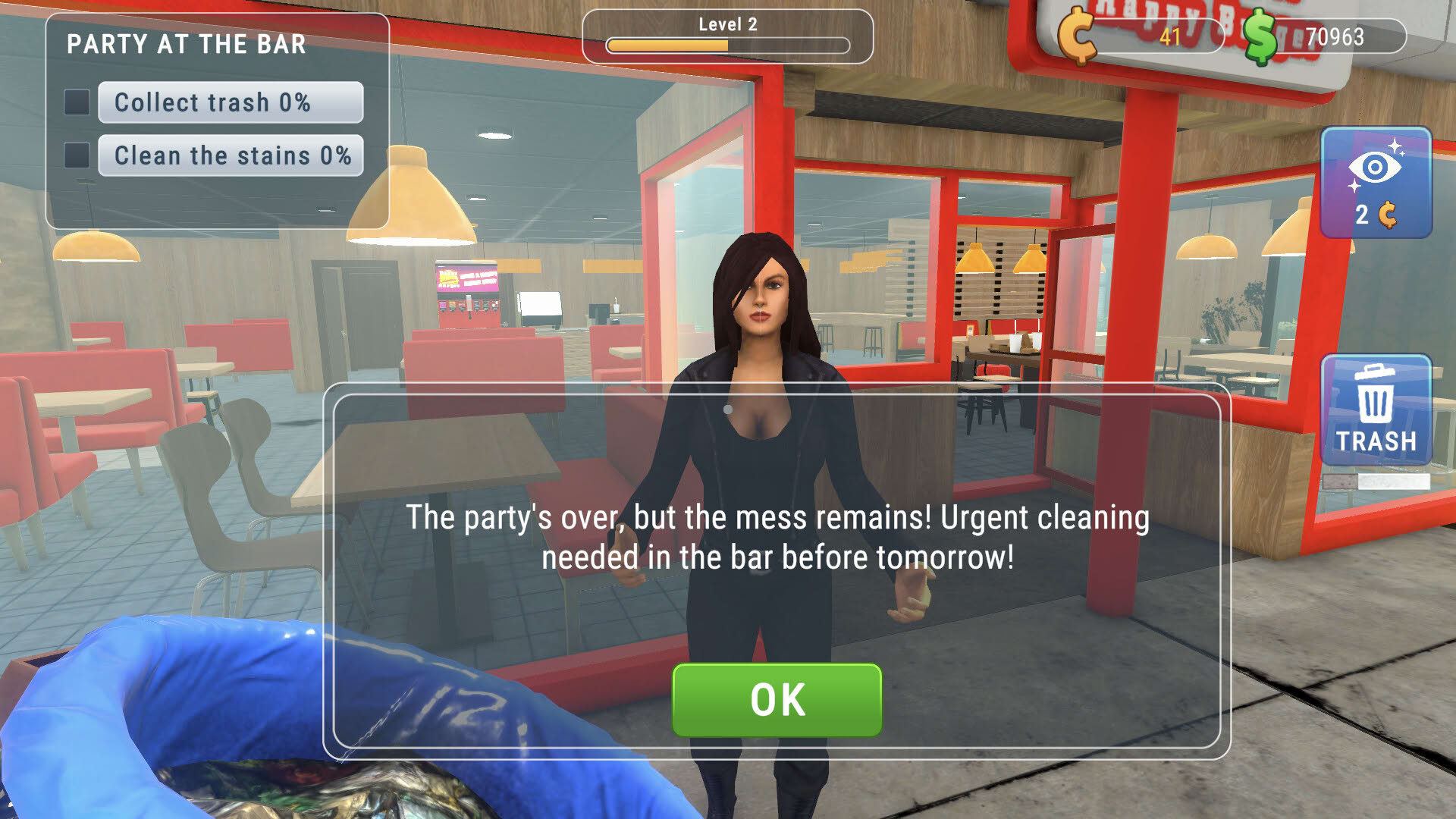 Screenshot for House Cleaner Simulator