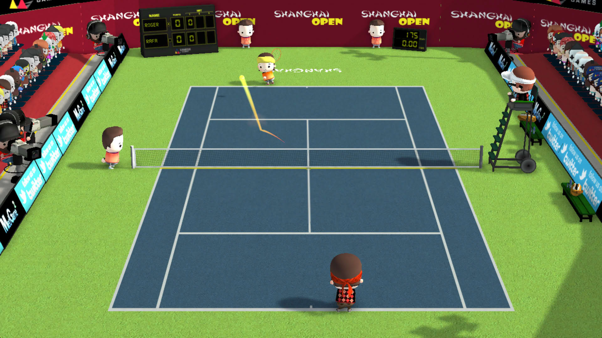 Screenshot for Smoots World Cup Tennis