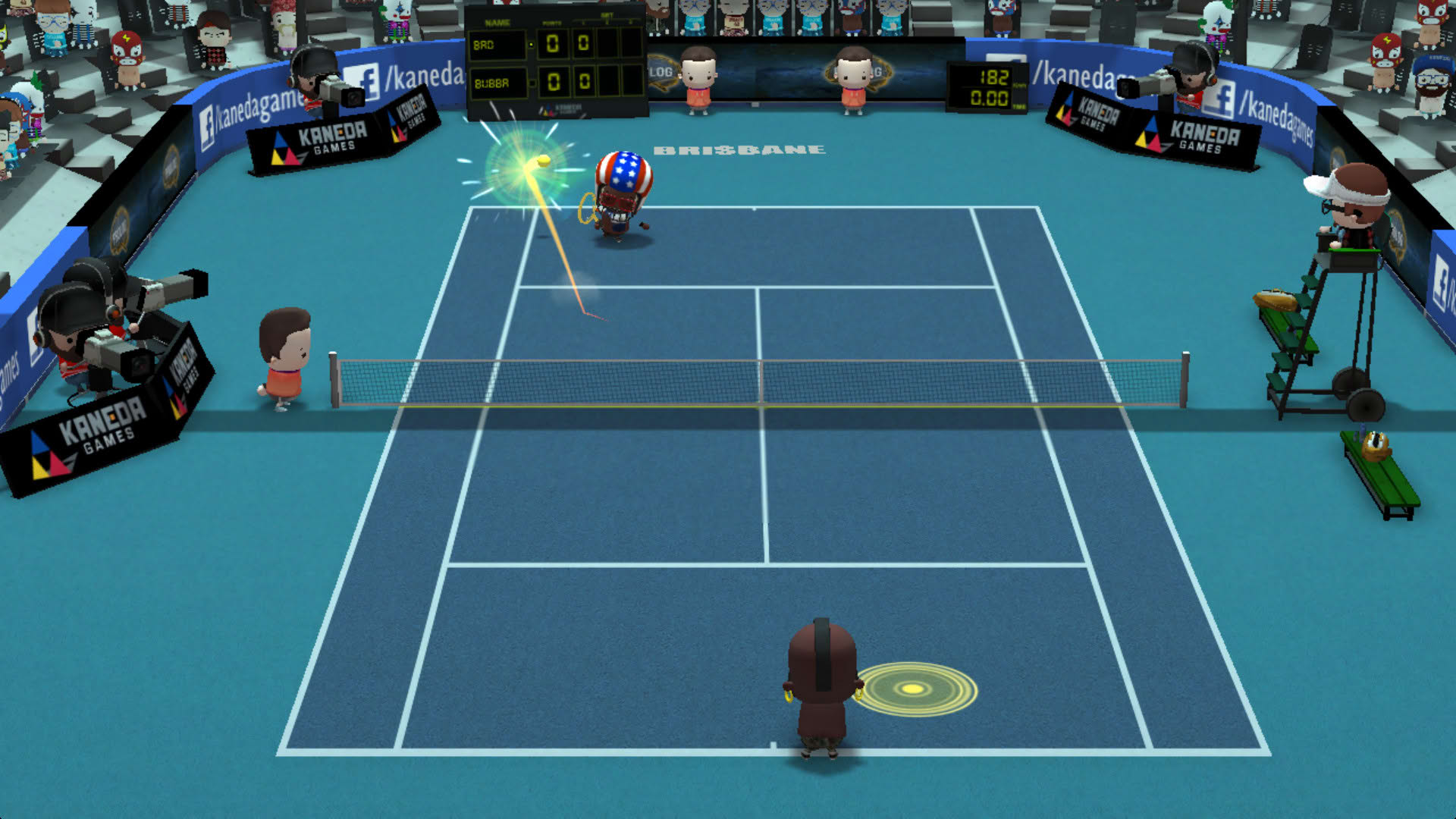 Screenshot for Smoots World Cup Tennis