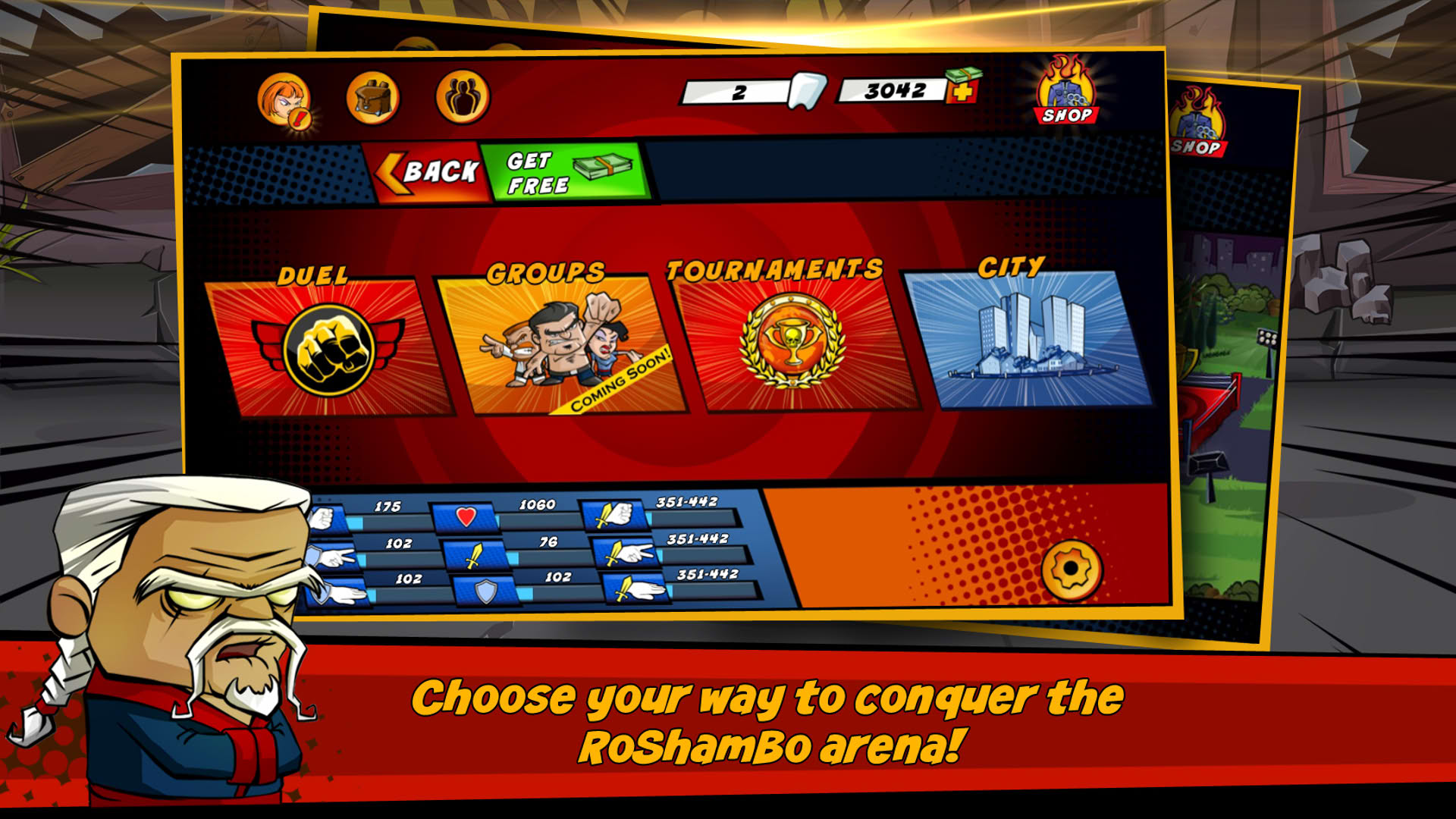 Screenshot for RoShamBo Arena