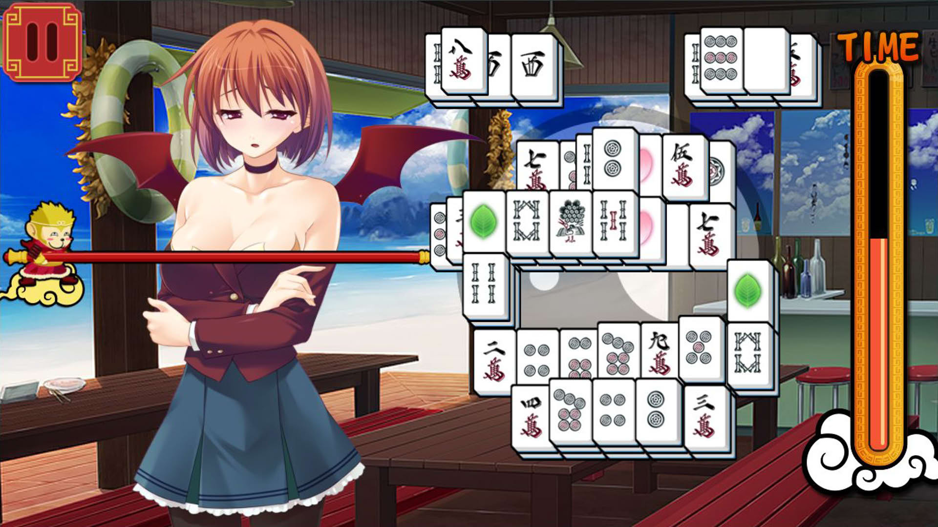 Screenshot for Pretty Girls Mahjong Solitaire