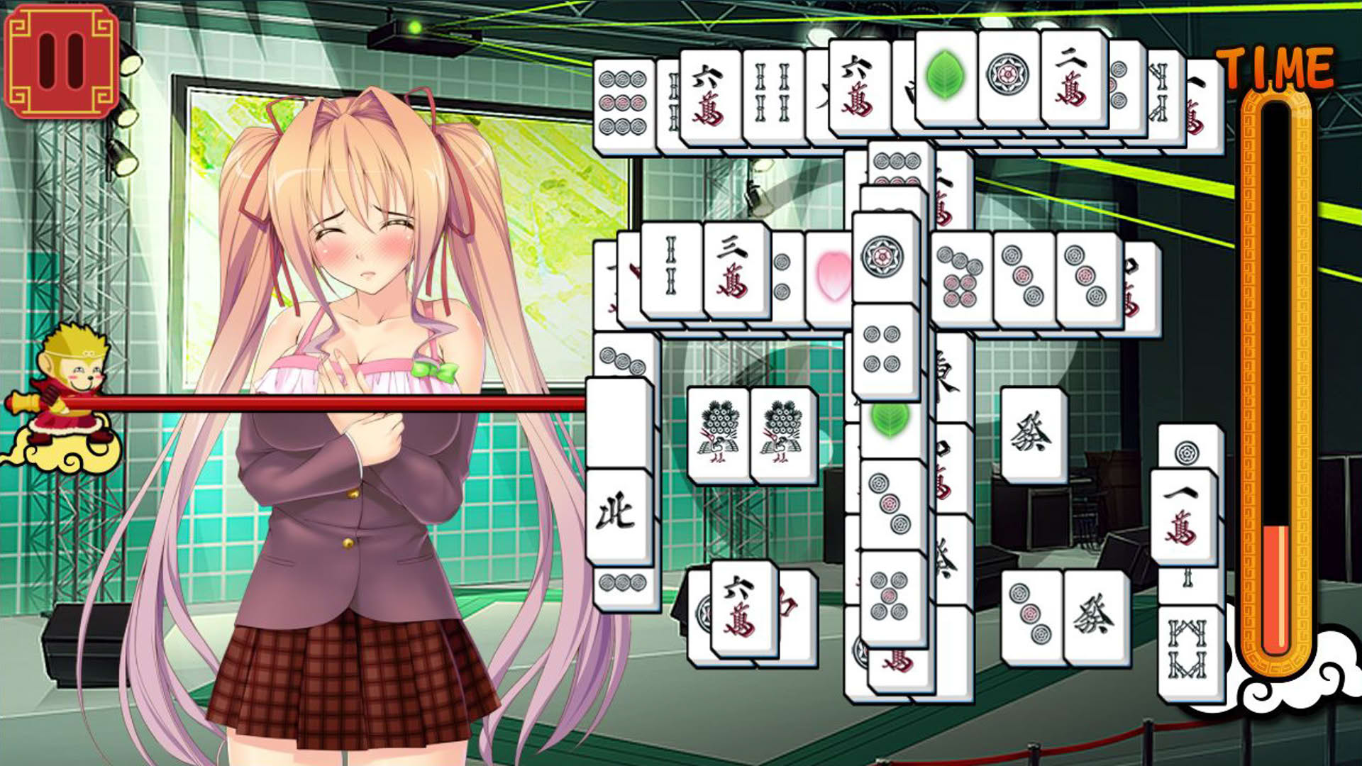 Screenshot for Pretty Girls Mahjong Solitaire
