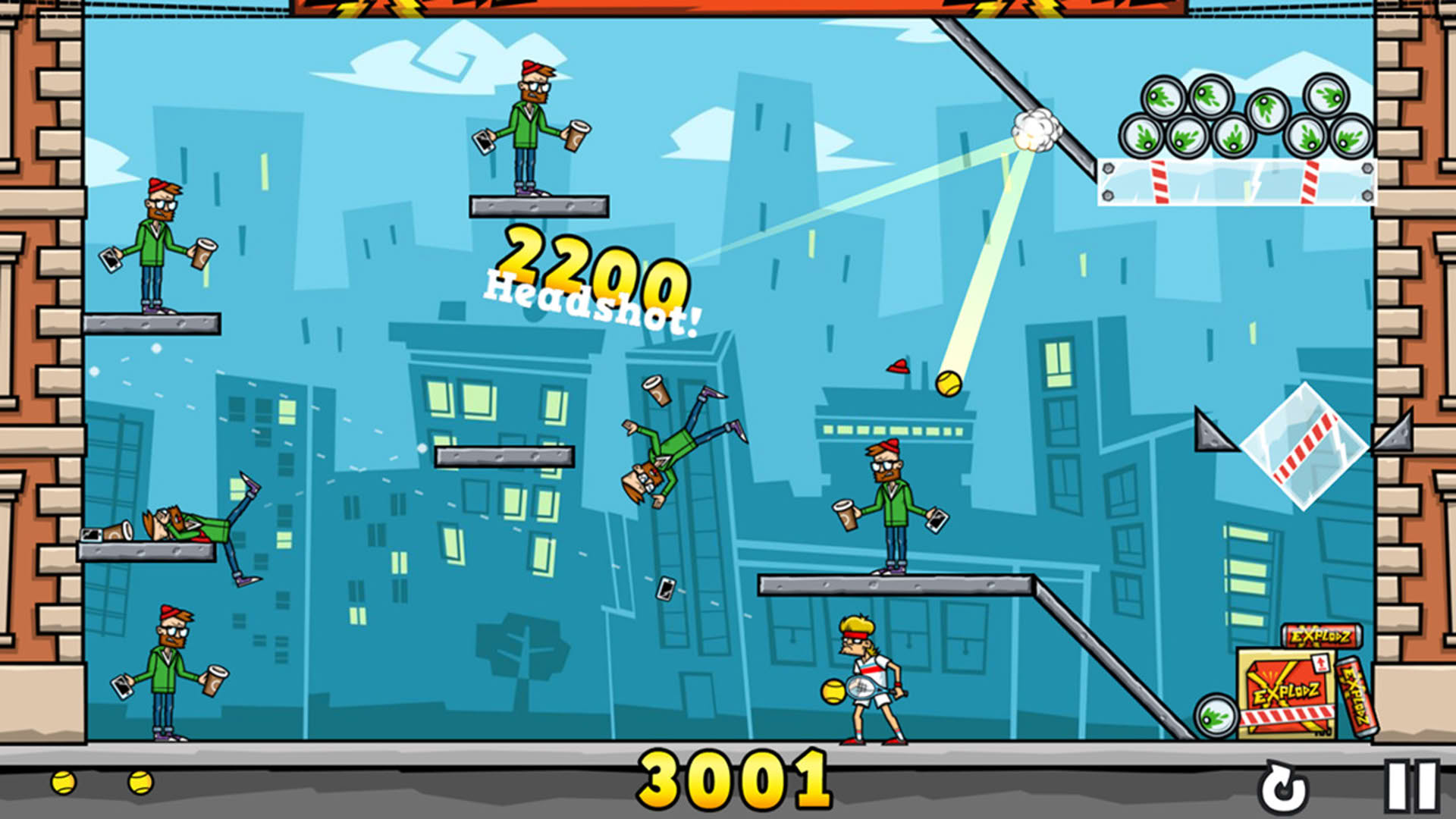 Screenshot for Tennis in the Face
