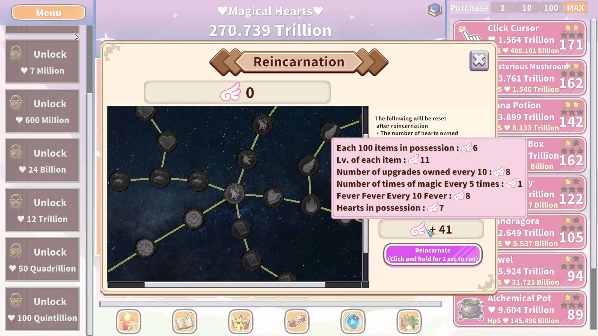 Screenshot for Kawaii Clicker Reborn