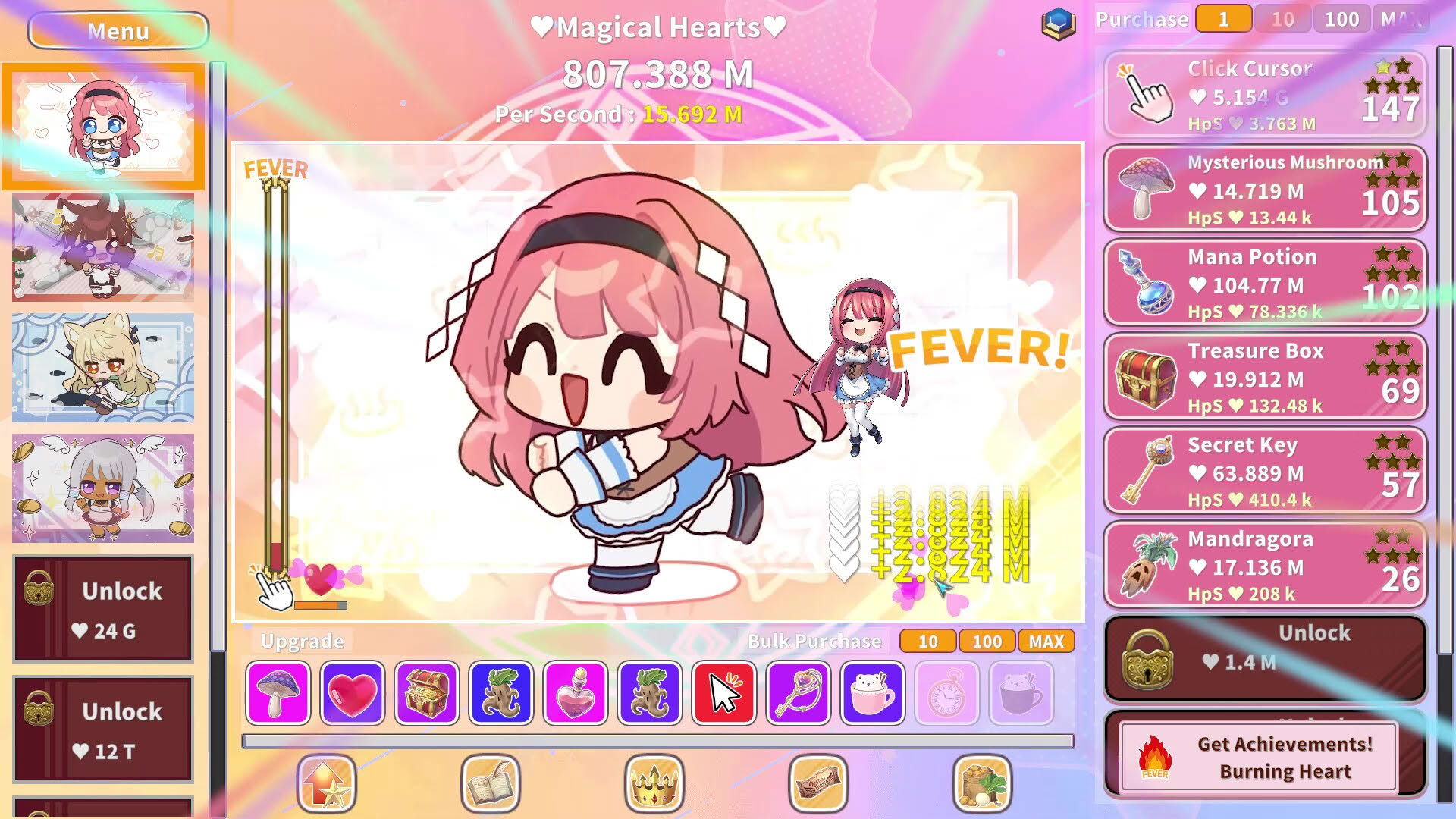 Screenshot for Kawaii Clicker Reborn