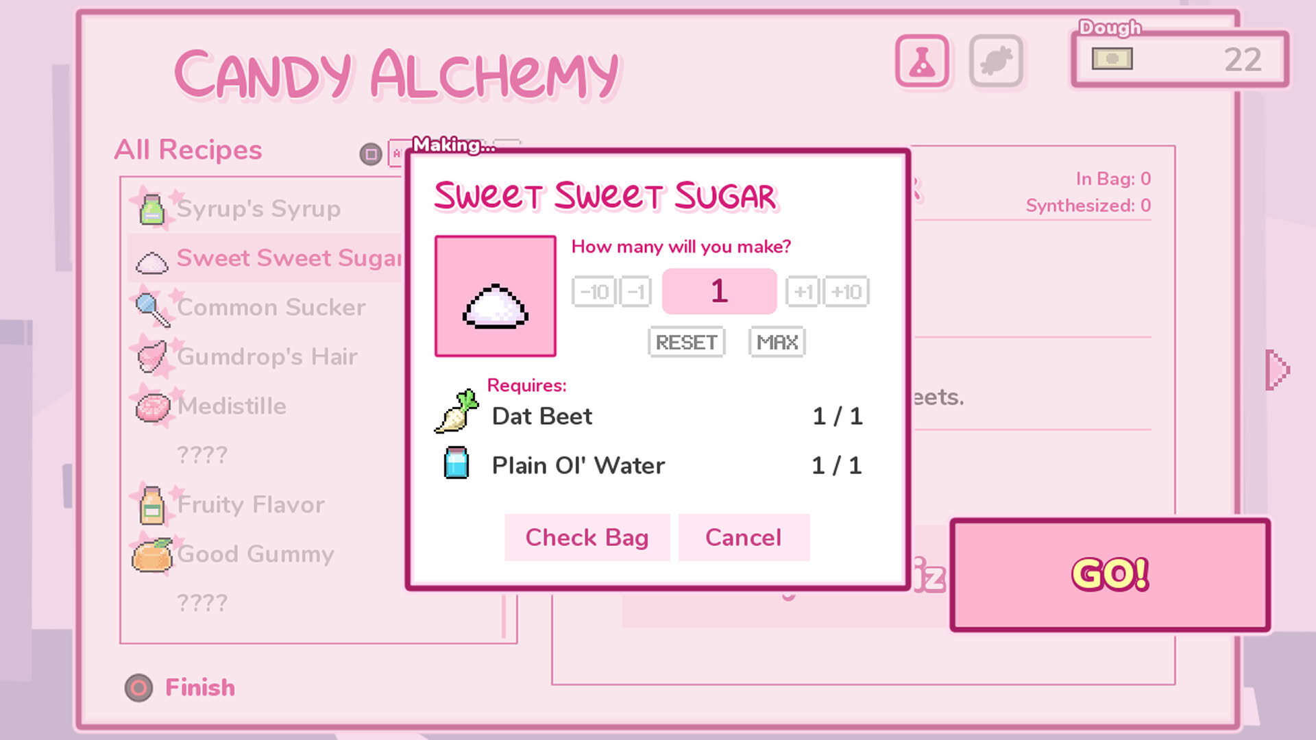 Screenshot for Syrup 2: Candy Alchemy RPG