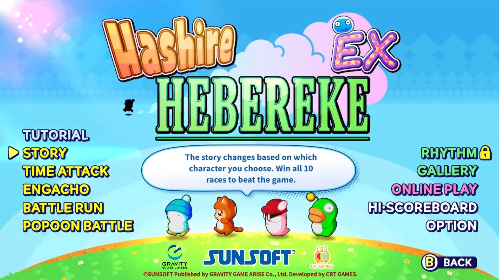 Screenshot for Hashire Hebereke: EX