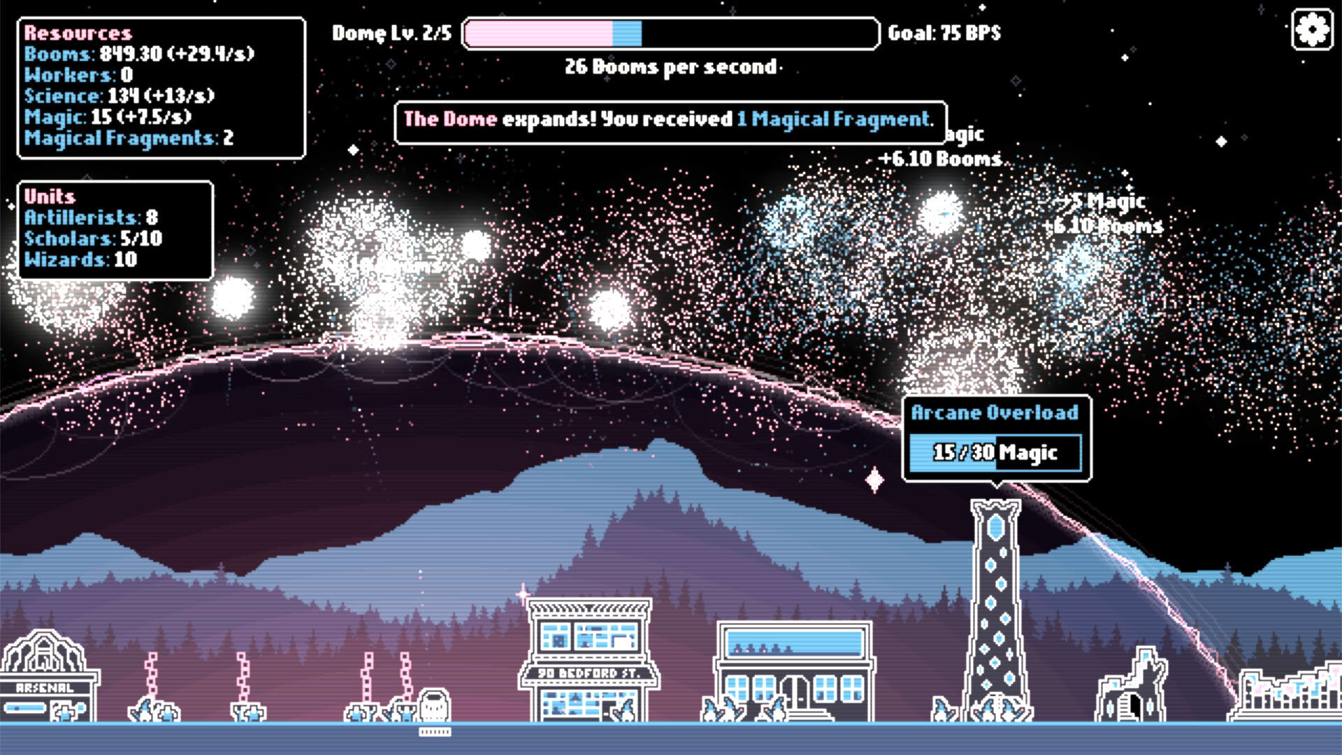 Screenshot for Fireworks Incremental