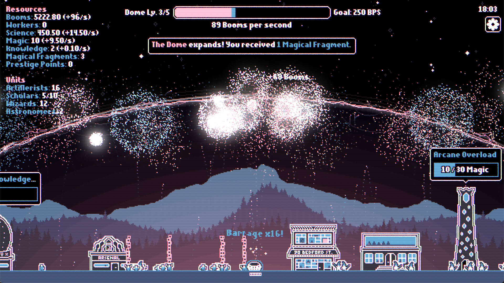 Screenshot for Fireworks Incremental