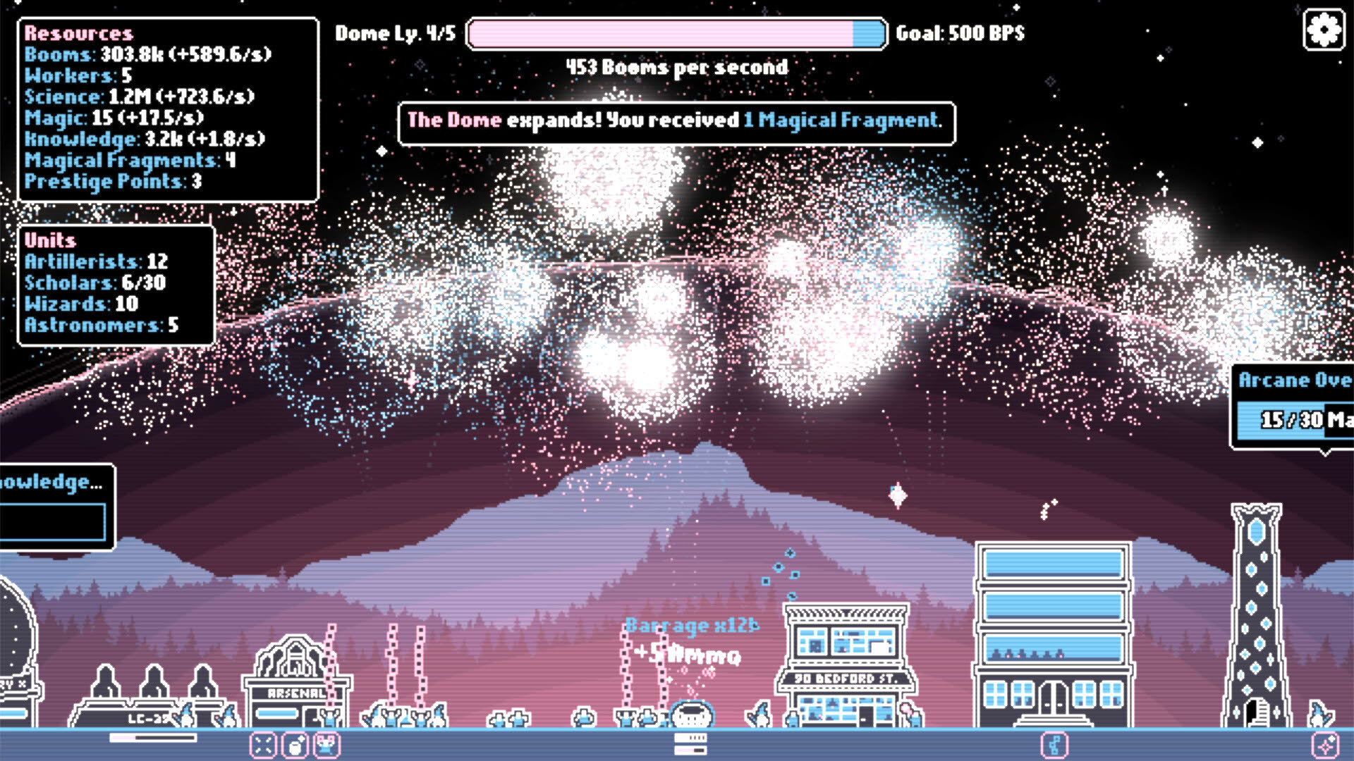 Screenshot for Fireworks Incremental