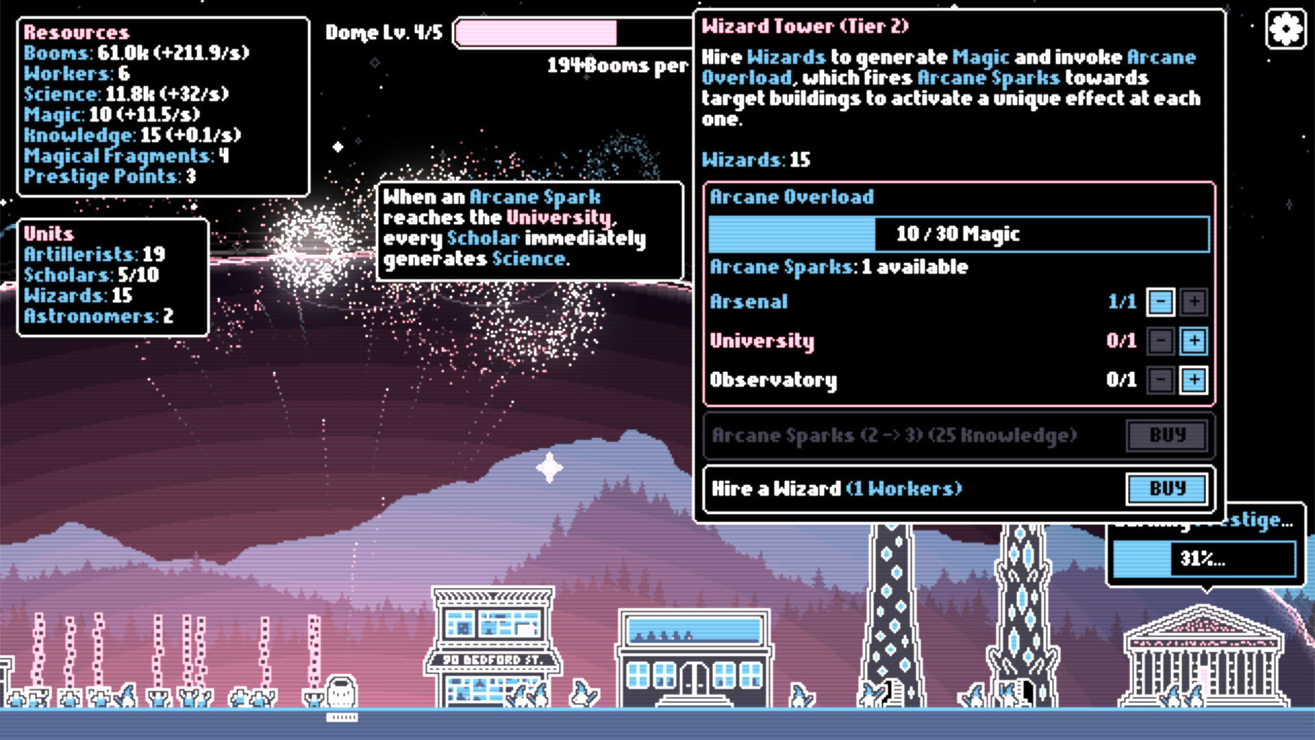 Screenshot for Fireworks Incremental