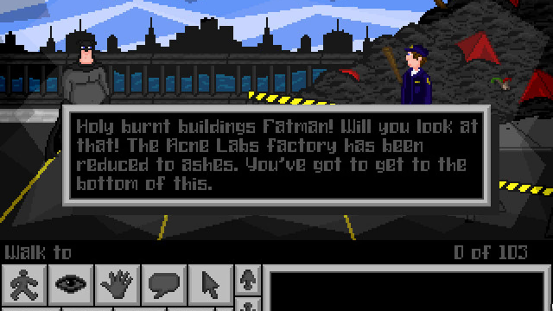 Screenshot for The Adventures of Fatman