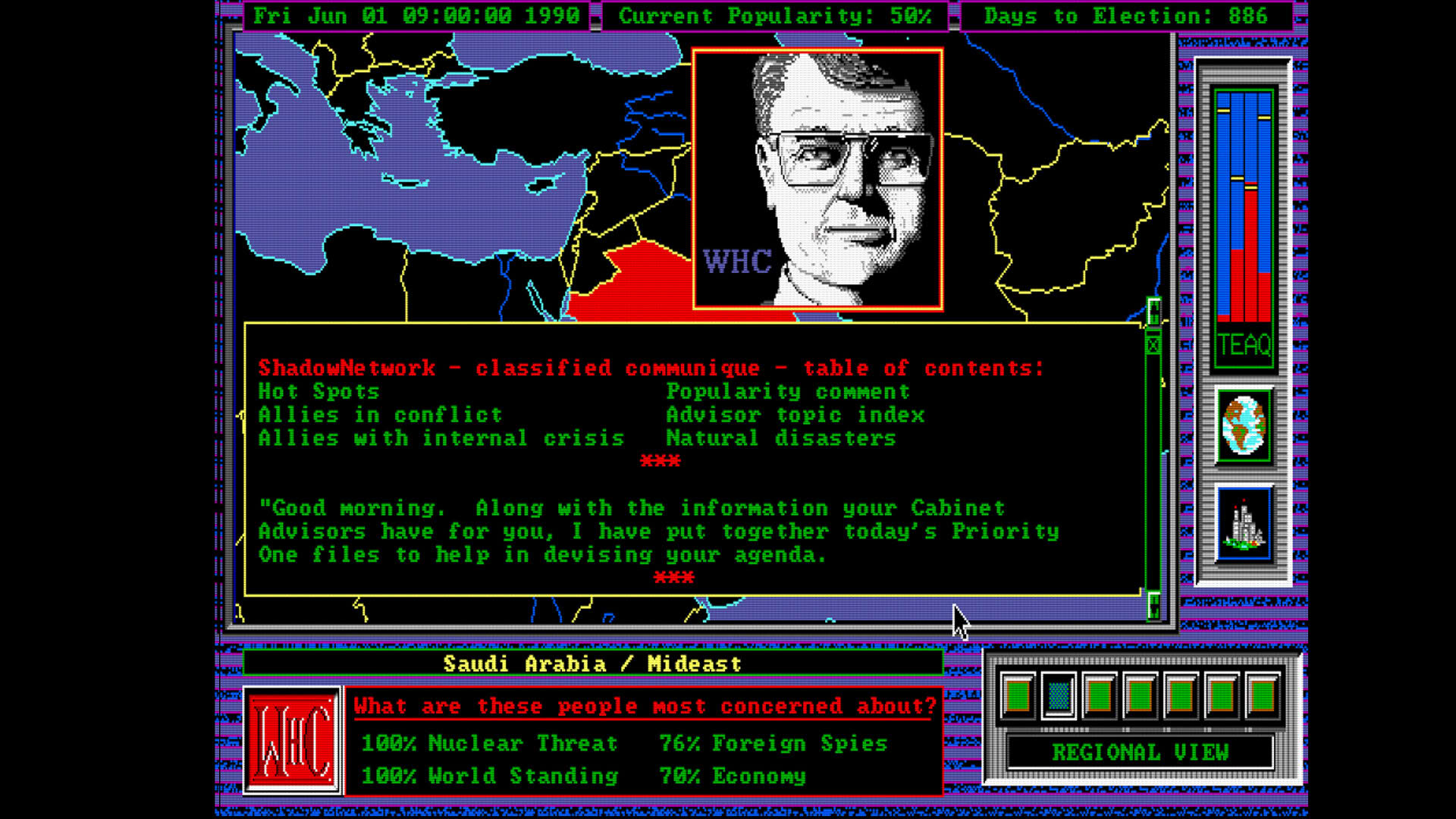 Screenshot for Shadow President