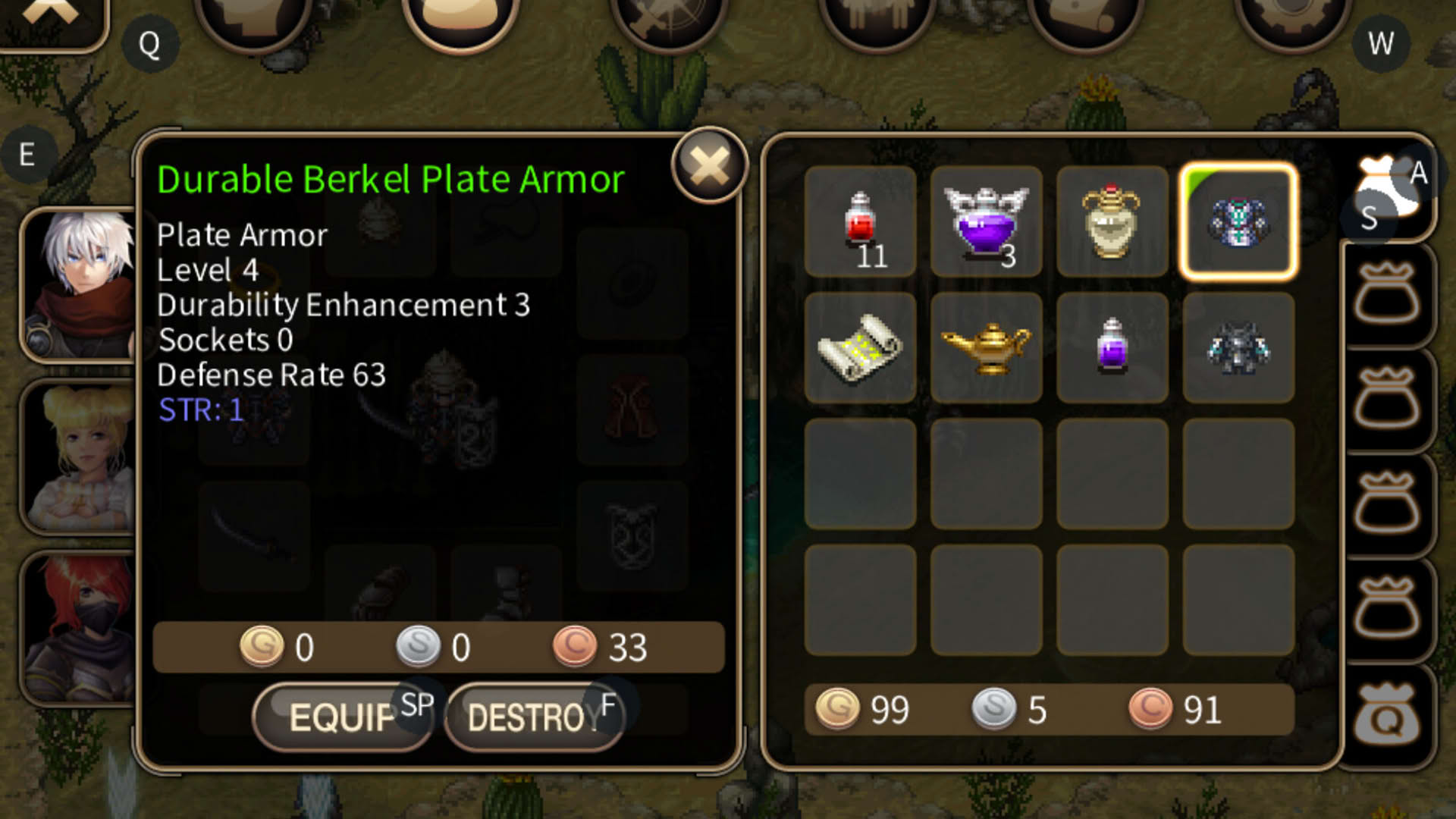 Screenshot for Inotia 4: Assassin of Berkel