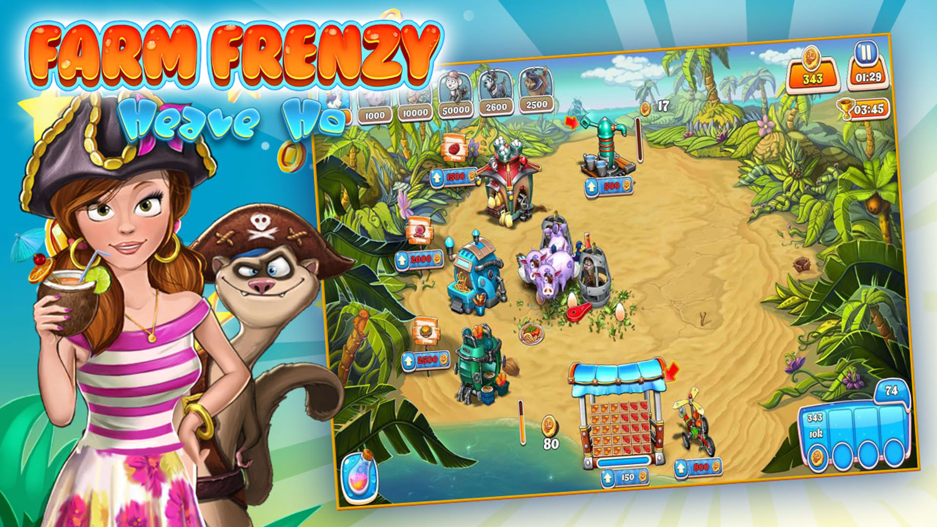 Screenshot for Farm Frenzy: Heave Ho