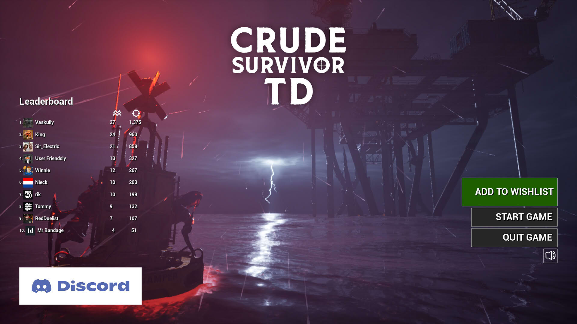Screenshot for Crude Survivor TD