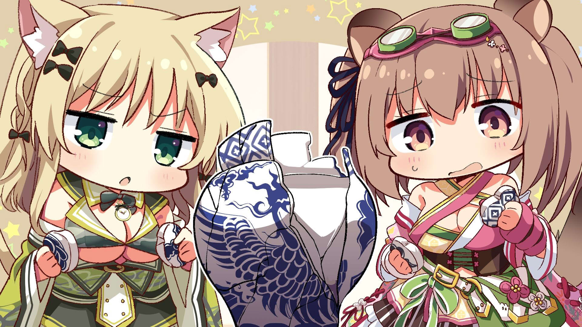 Screenshot for Neko-Nin exHeart Spin! Love+Plus