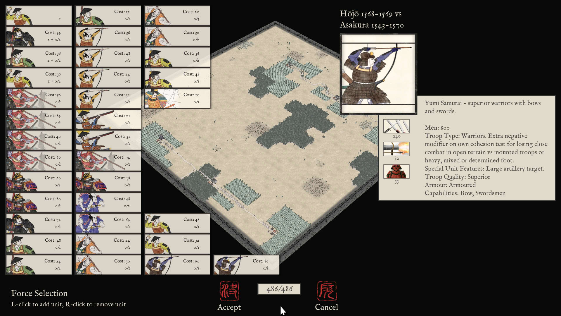 Screenshot for Sengoku Jidai: Shadow of the Shogun
