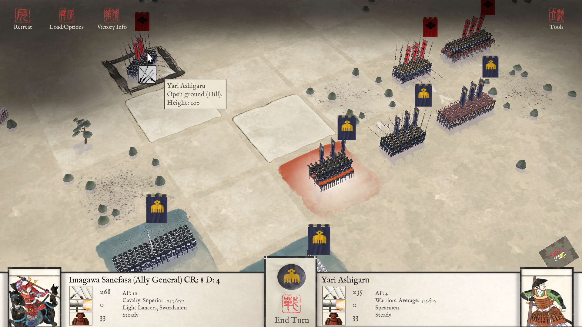 Screenshot for Sengoku Jidai: Shadow of the Shogun