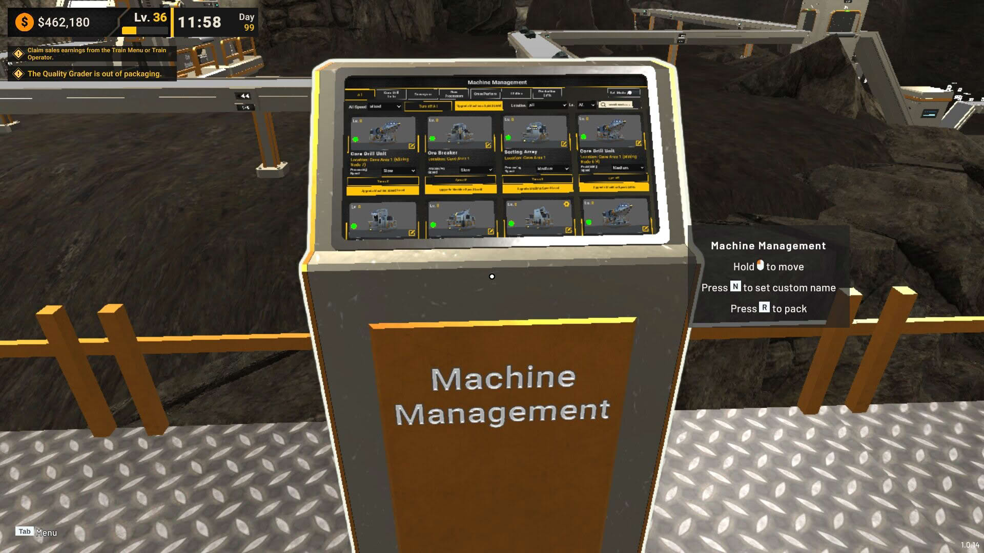 Screenshot for Mineral Mining Simulator
