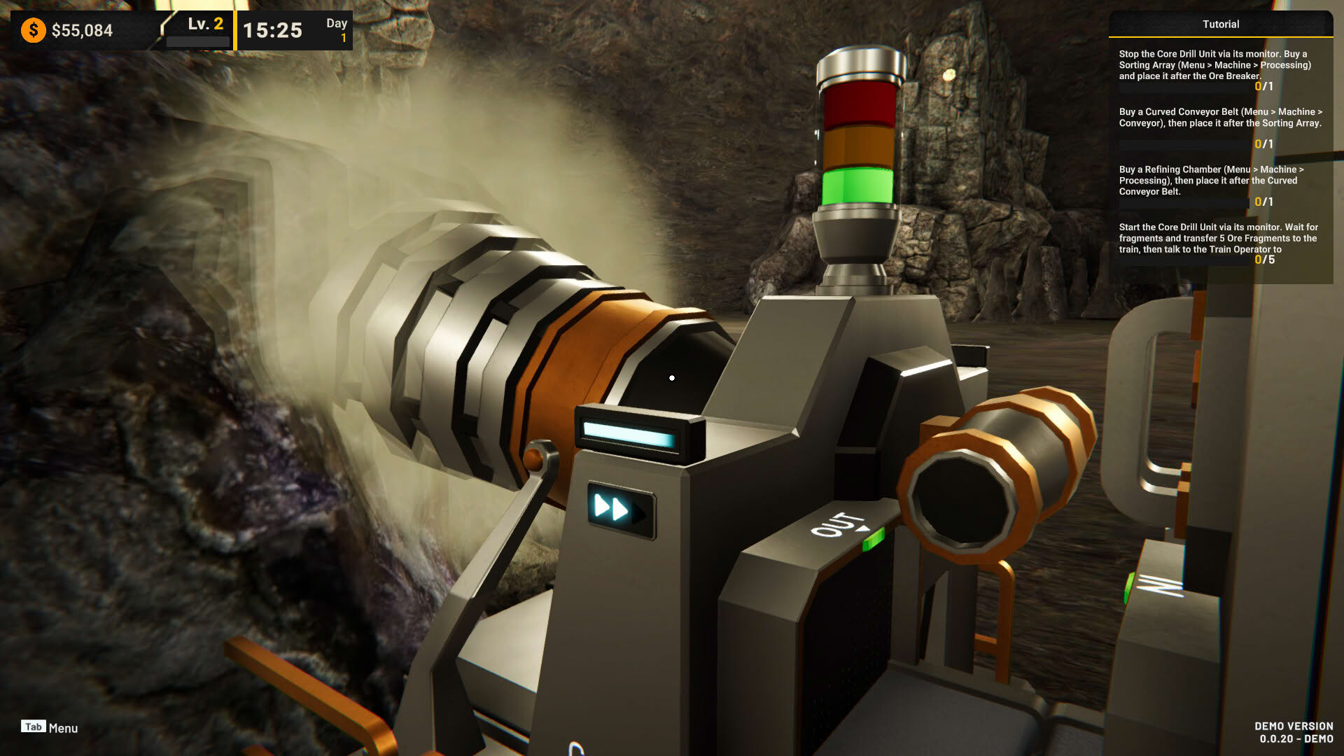 Screenshot for Mineral Mining Simulator