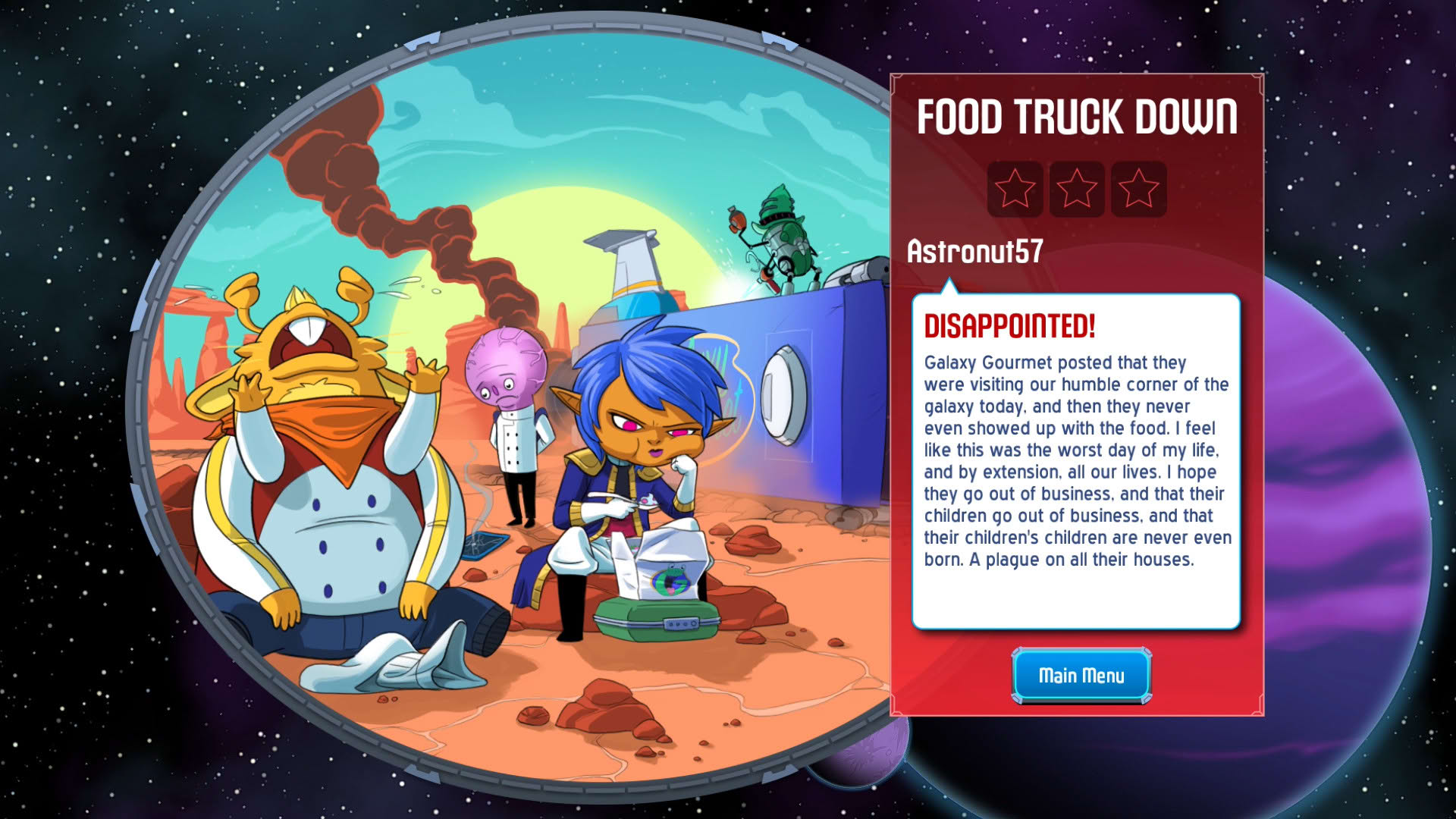 Screenshot for Space Food Truck