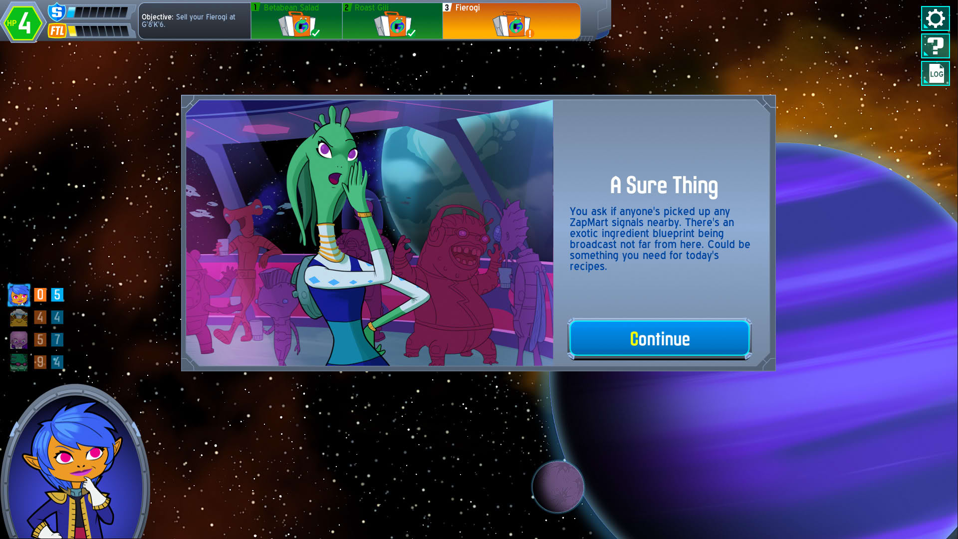 Screenshot for Space Food Truck
