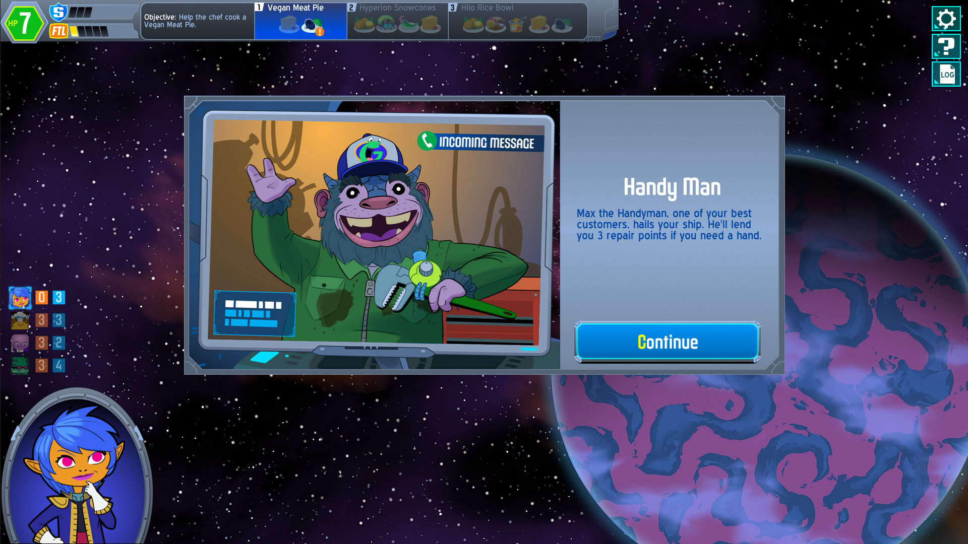 Screenshot for Space Food Truck