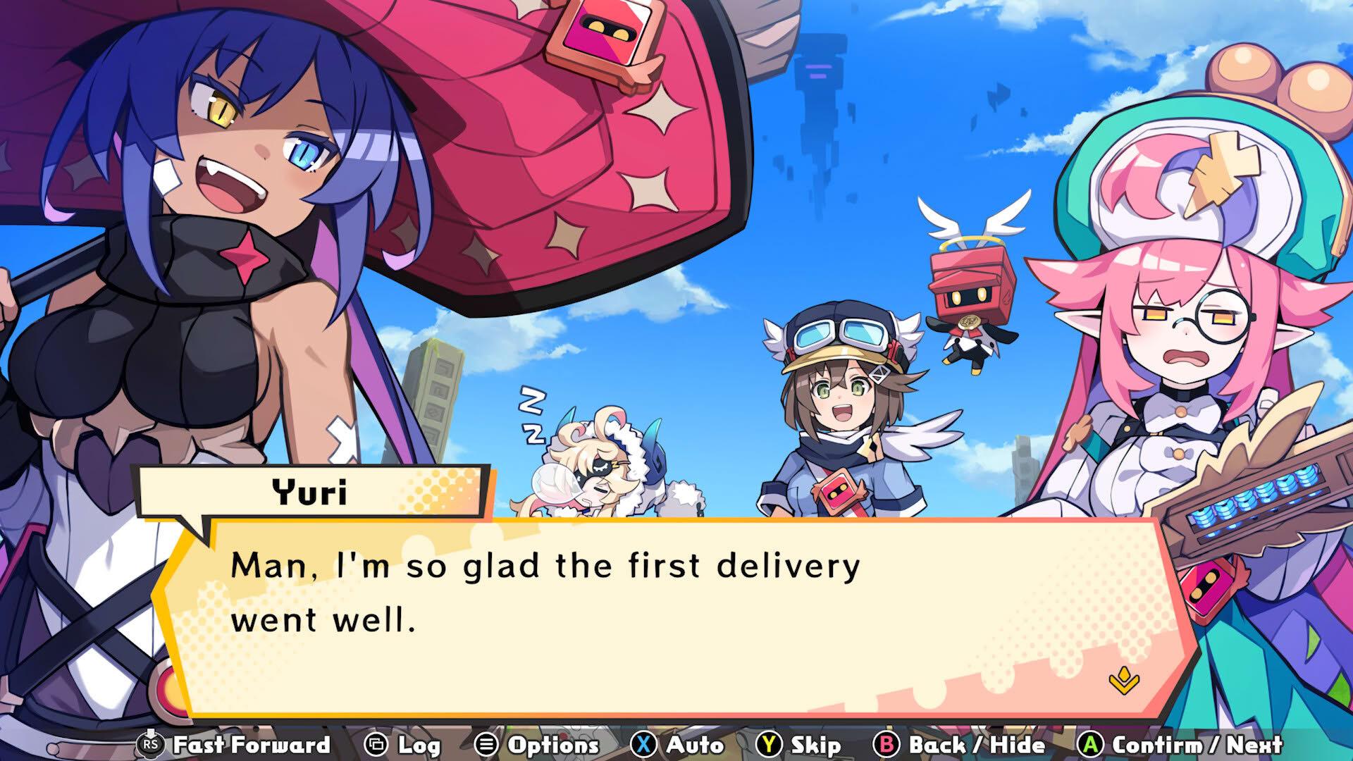 Screenshot for Calamity Angels: Special Delivery