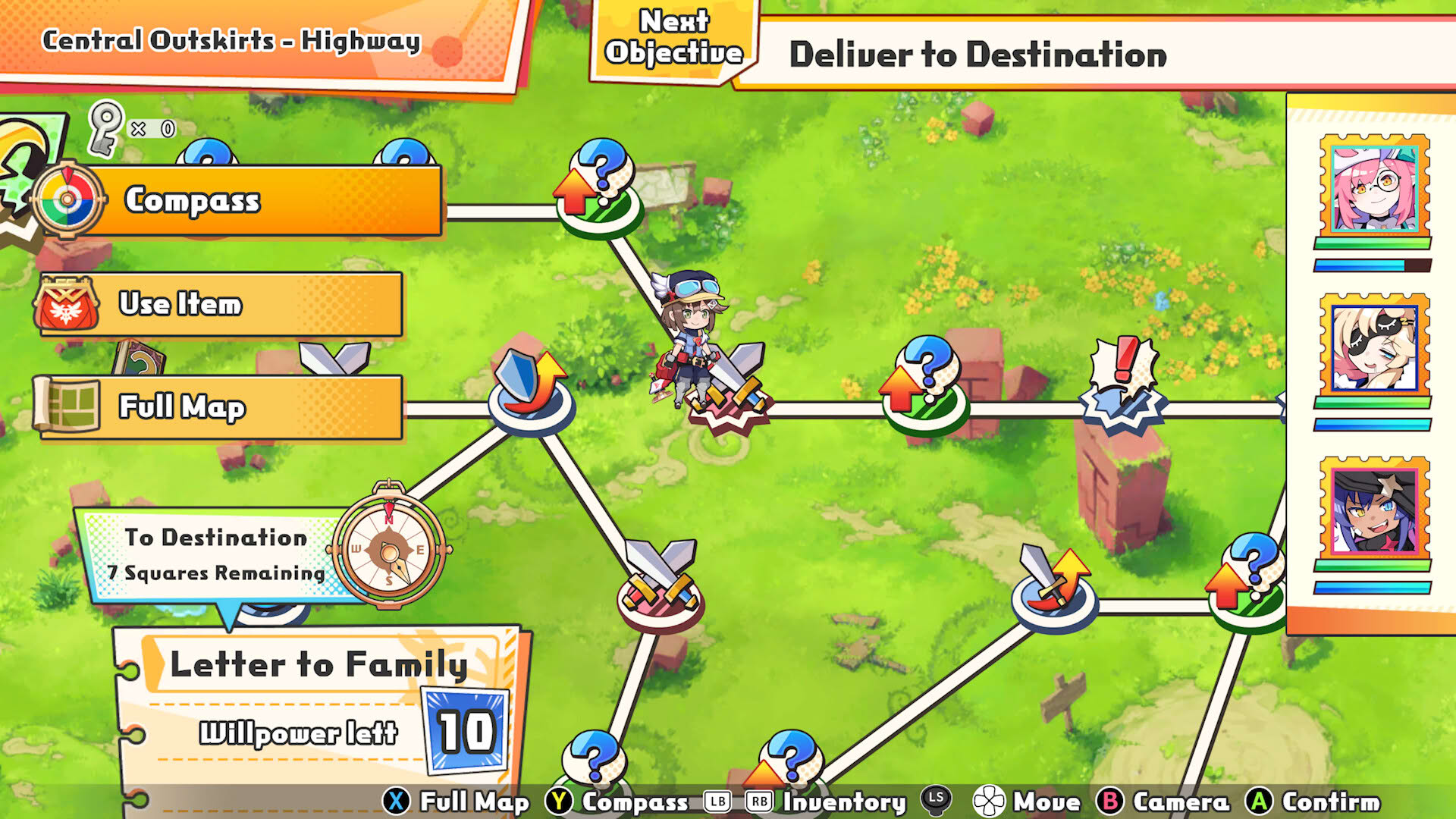 Screenshot for Calamity Angels: Special Delivery