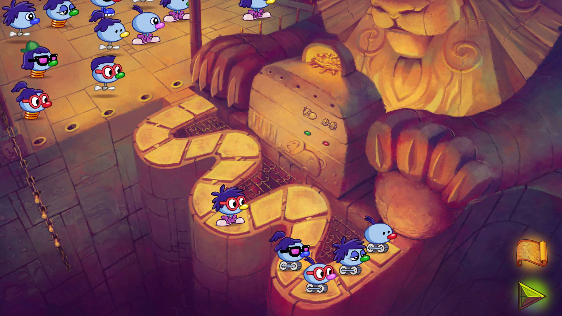 Screenshot for Zoombinis