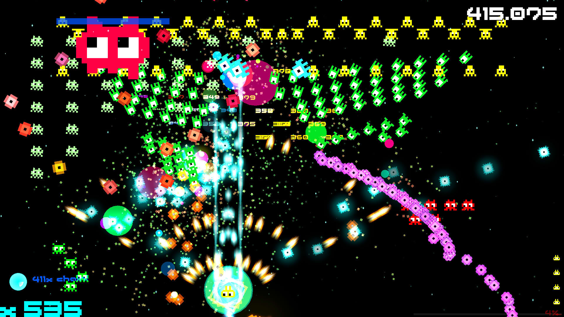 Screenshot for Hyperspace Invaders II: Pixel Edition