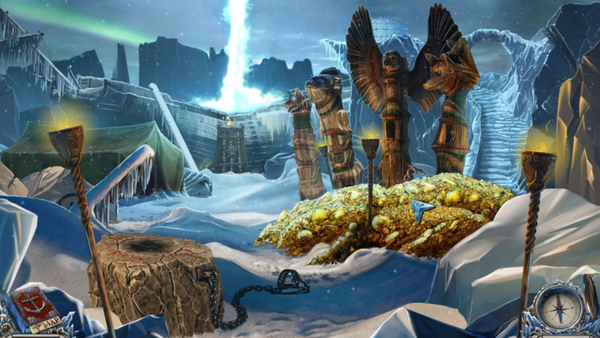 Screenshot for Mystery Expedition: Prisoners of Ice