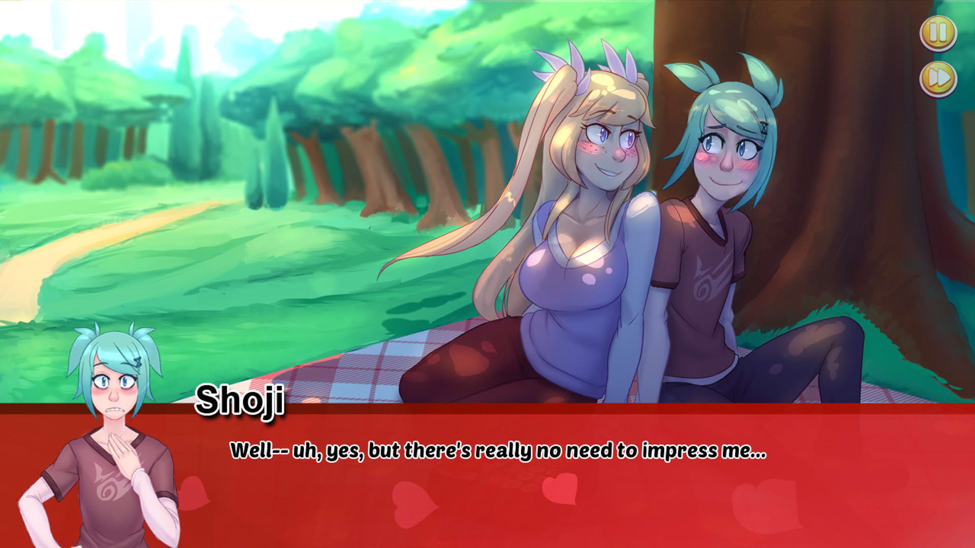 Screenshot for Highschool Romance