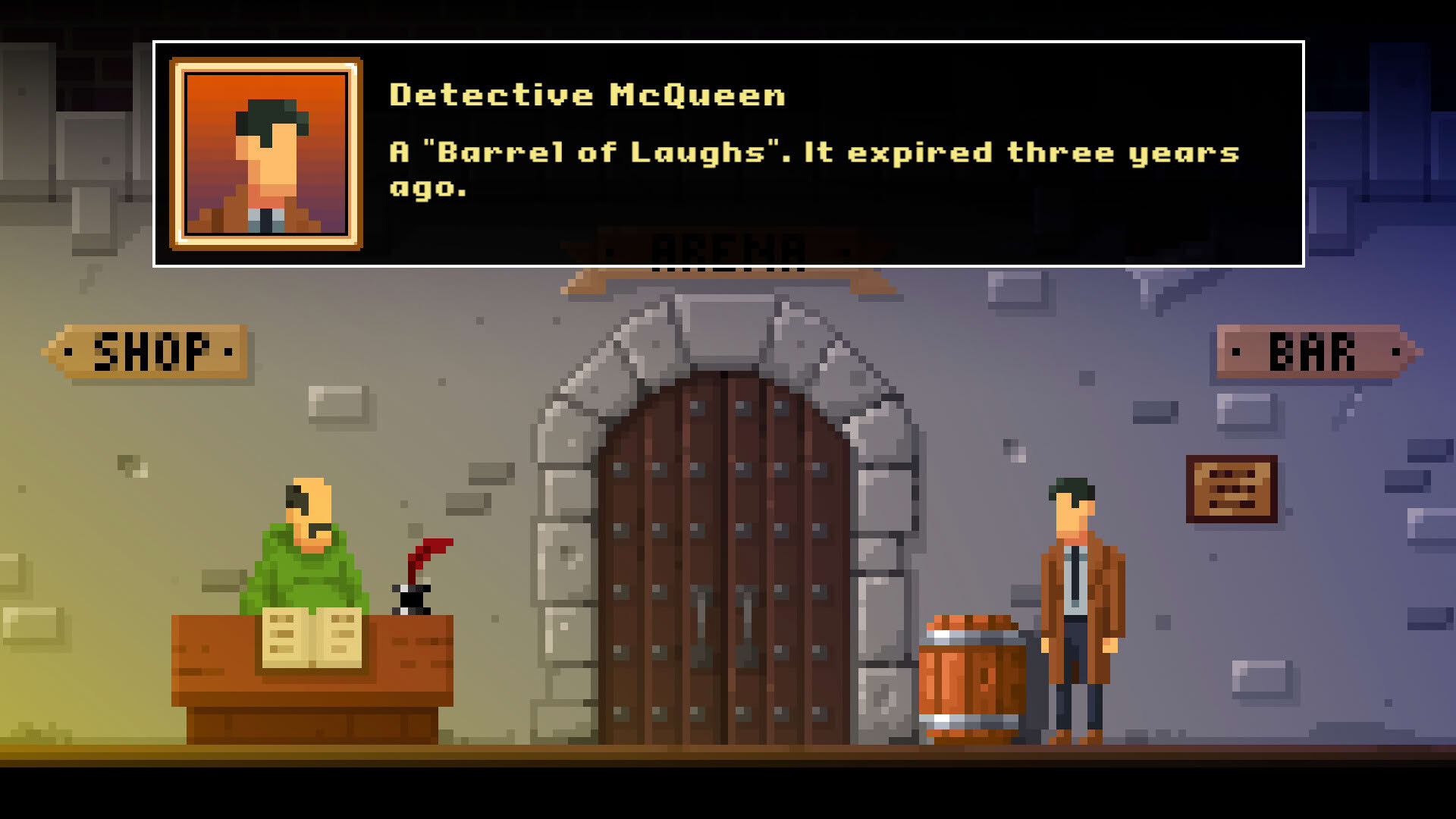 Screenshot for The Darkside Detective: Backside of the Moon