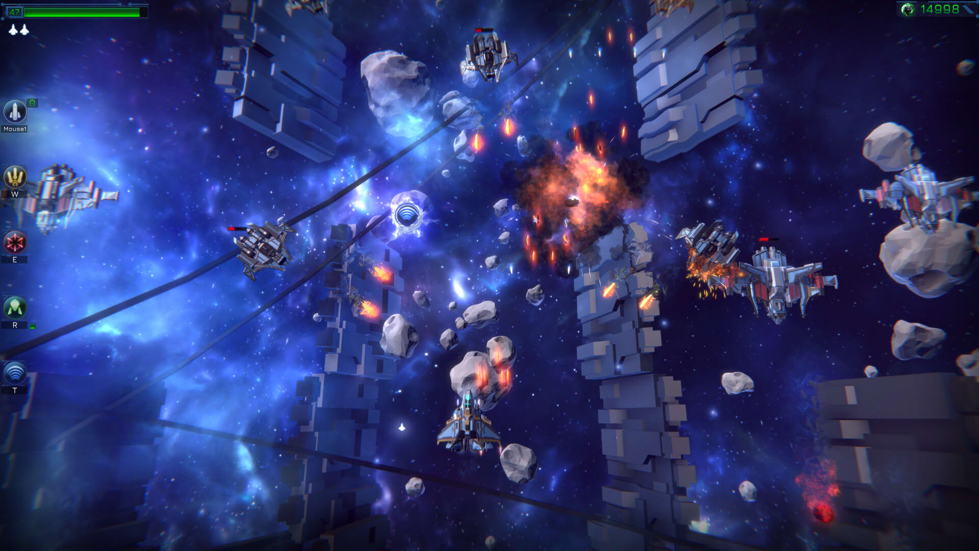 Screenshot for Astro Flame: Starfighter