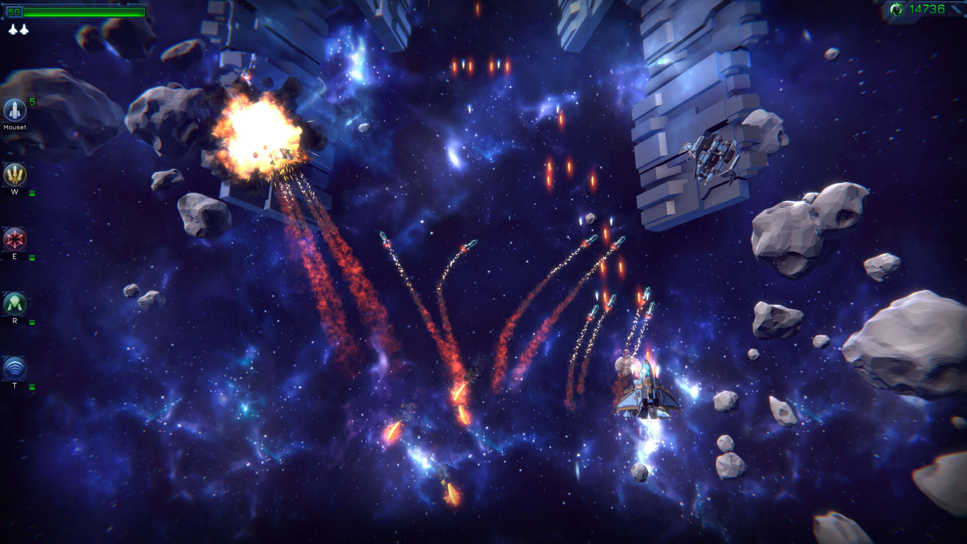 Screenshot for Astro Flame: Starfighter