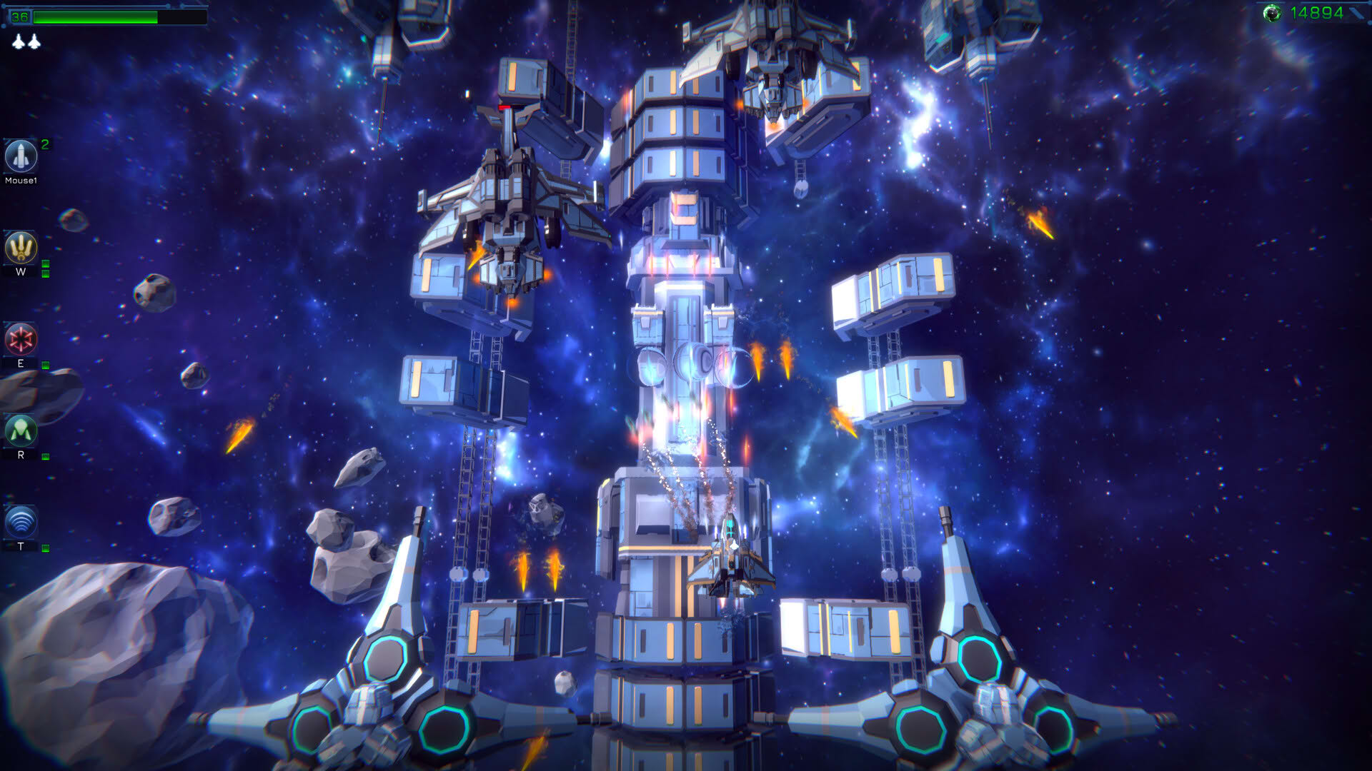 Screenshot for Astro Flame: Starfighter