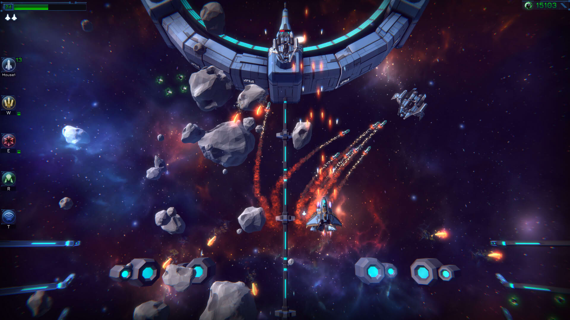 Screenshot for Astro Flame: Starfighter