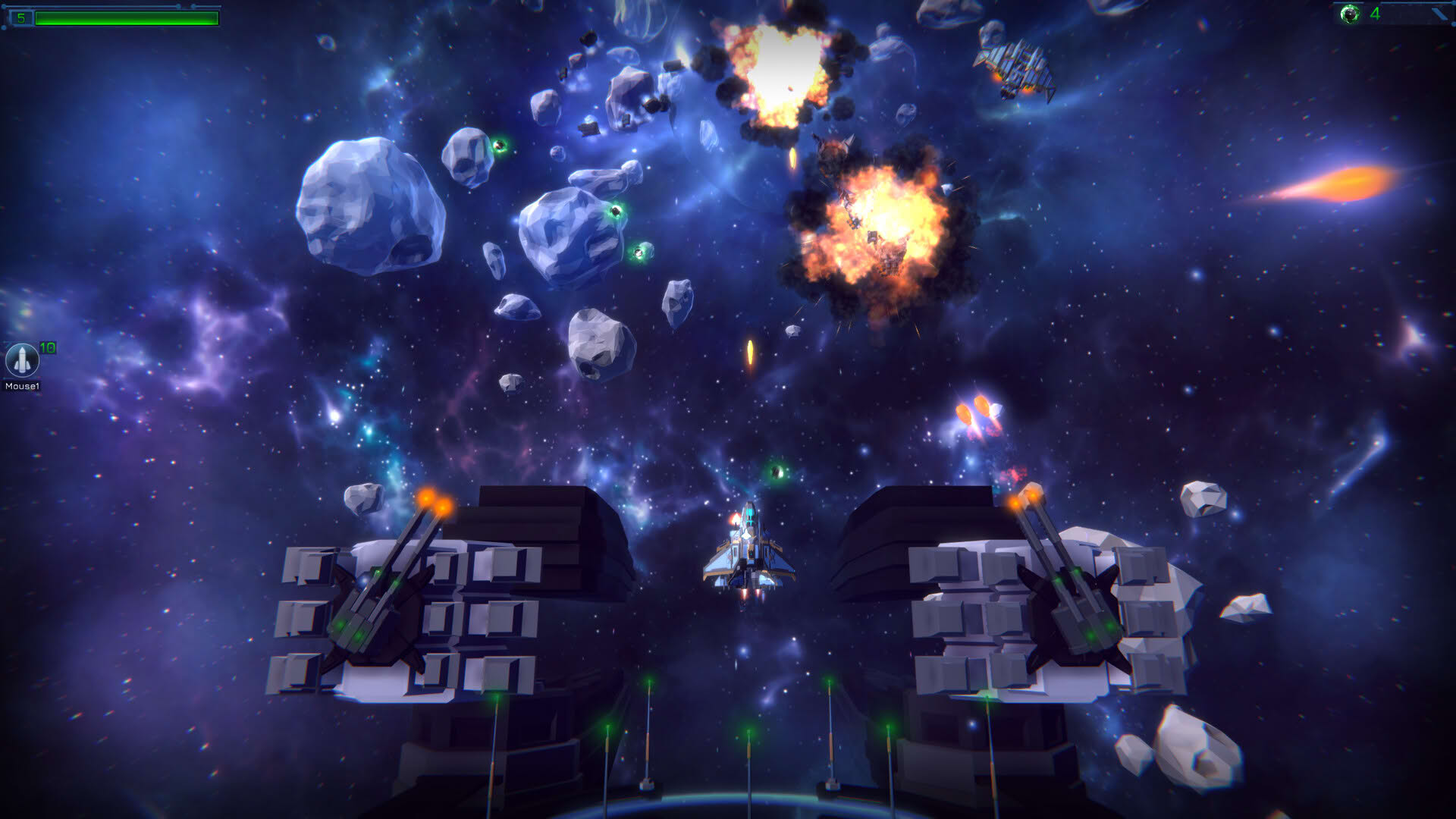 Screenshot for Astro Flame: Starfighter