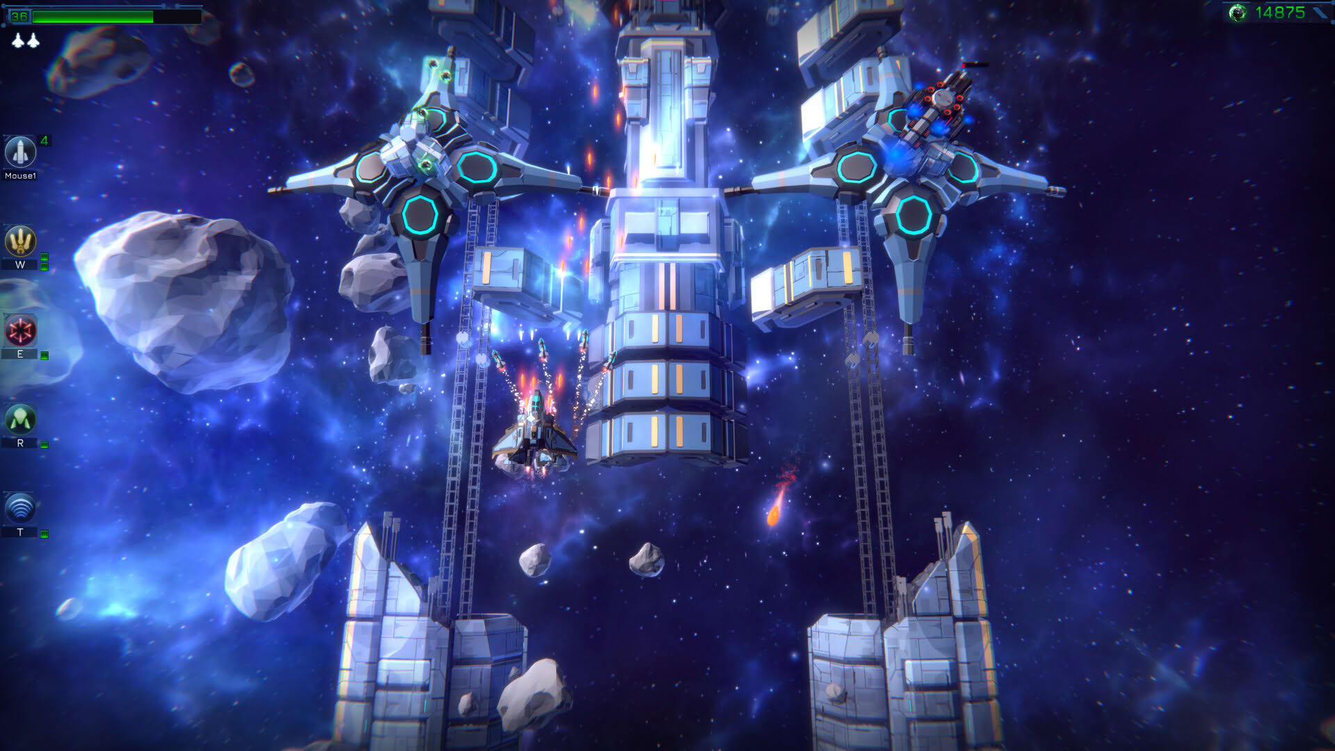 Screenshot for Astro Flame: Starfighter