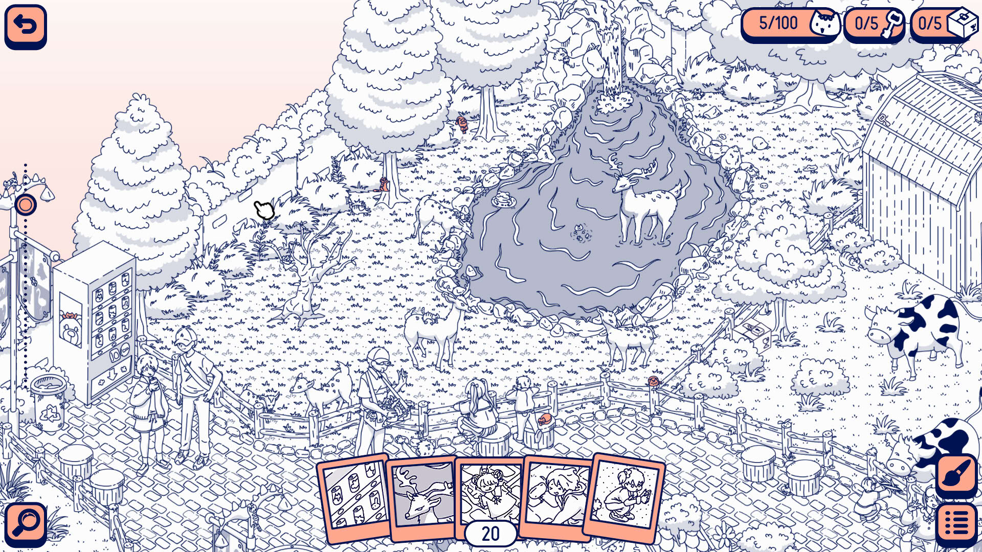 Screenshot for Cats and Seek: Zoo