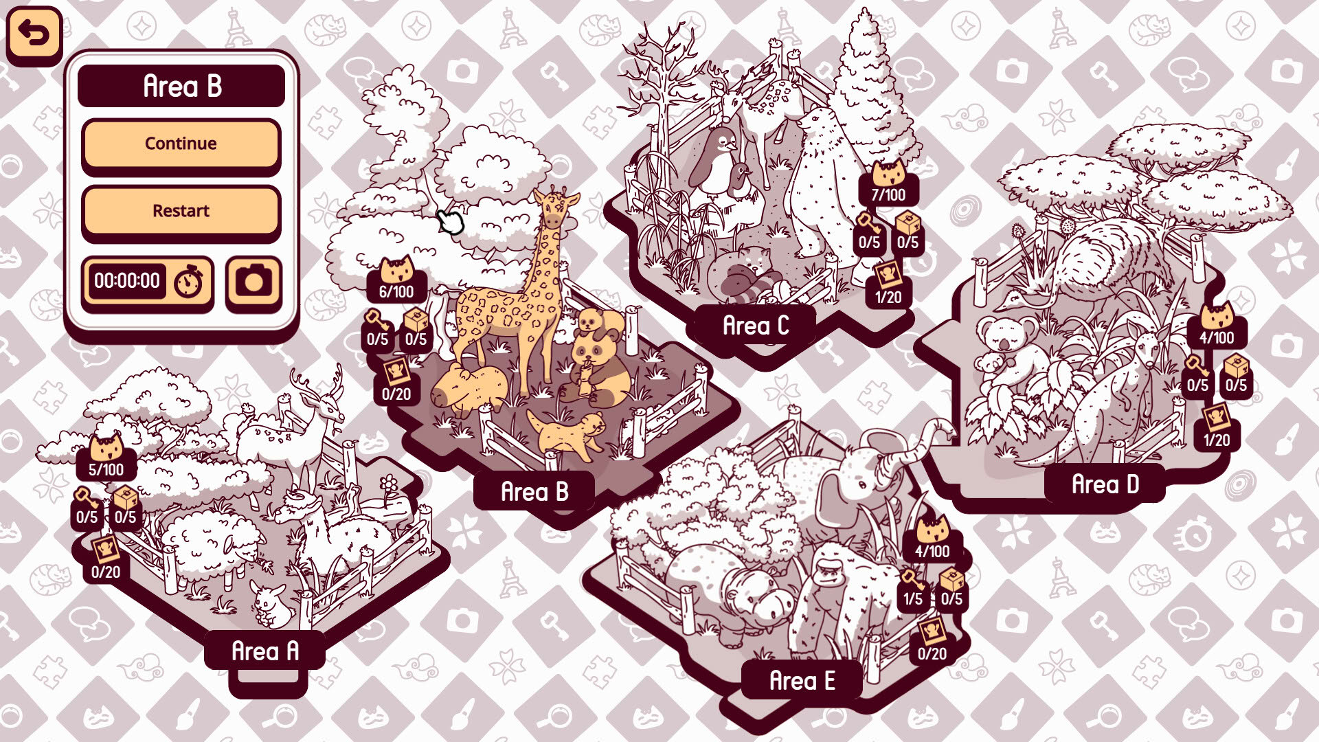 Screenshot for Cats and Seek: Zoo