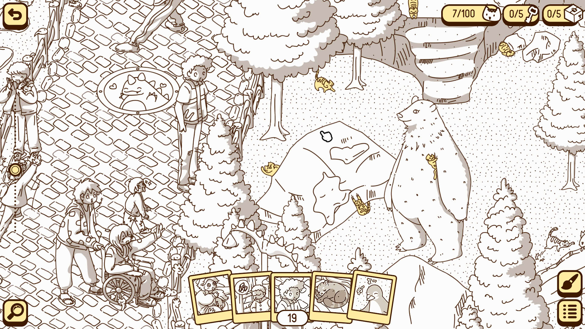 Screenshot for Cats and Seek: Zoo