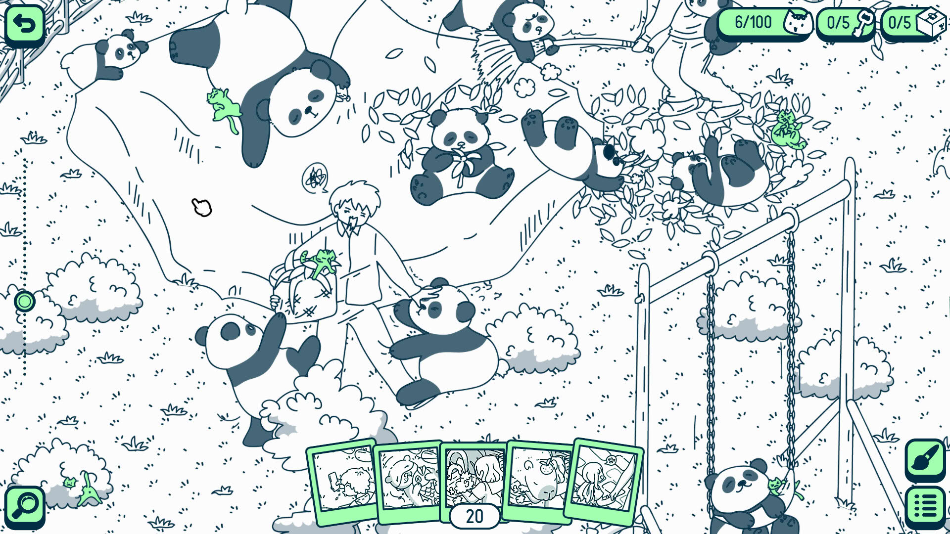 Screenshot for Cats and Seek: Zoo